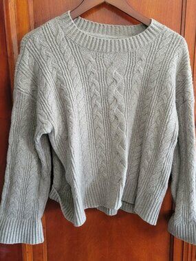 Noisy May Cable Knit Sweater Pullover